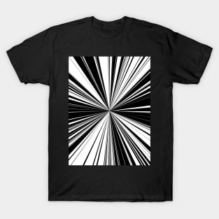 Black And White Tunnel Vision T-Shirt